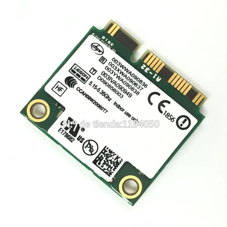 Intel Wireless-N + WiMAX 6150 612BNXHMW Безжичен PCIE Половин височина Безжичен WLAN Wifi Карта 802.11 b/ g/n 300 Mbit/s INTEL 6150