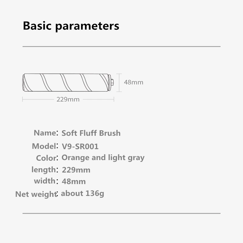 HEPA-филтър за XiaoMi Dreame V9 V9B V10, аксесоари за безжично ръчната прахосмукачка, Hepa-филтър, роликовая четка, комплект части
