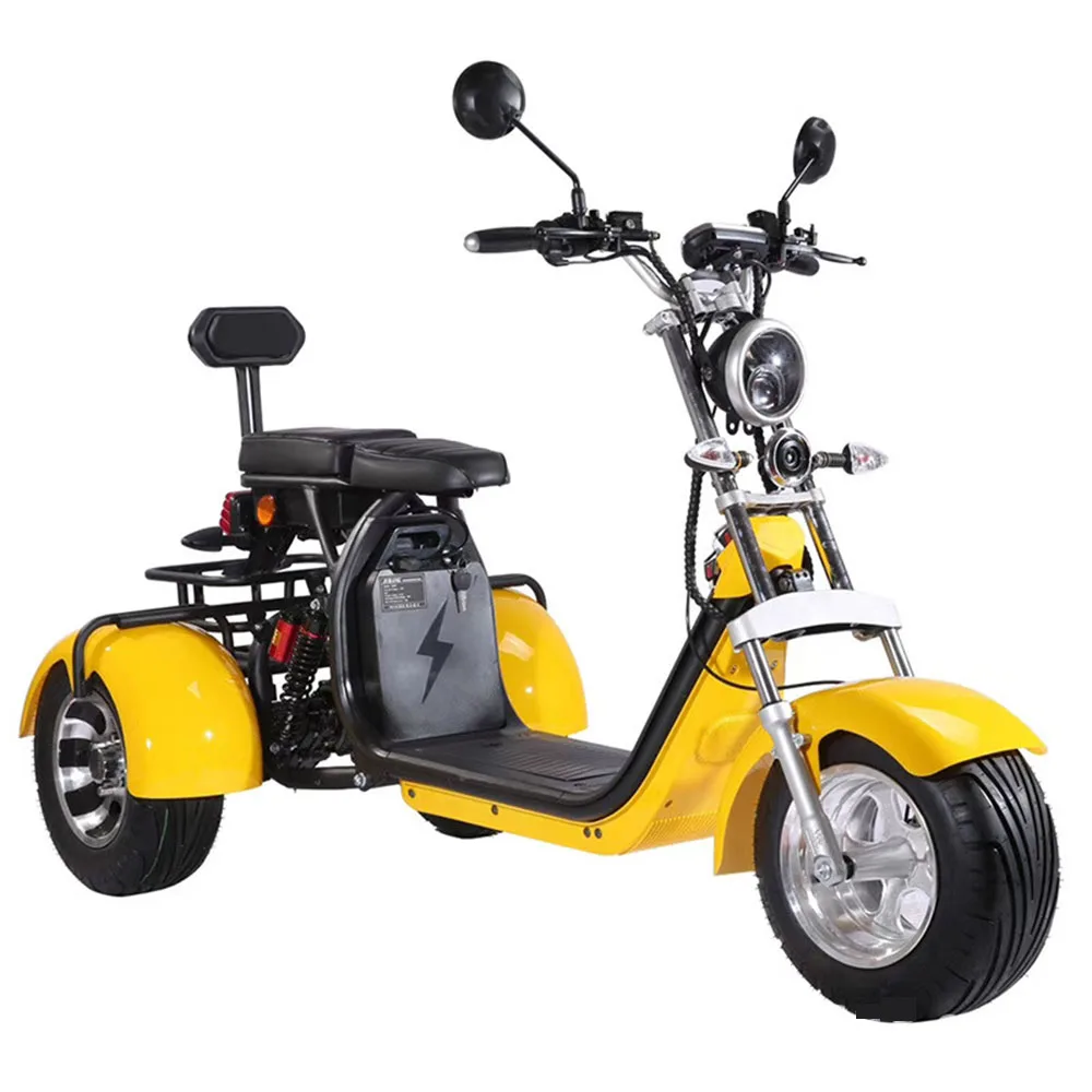 60V20A Електрическа триколка Trike Свободно време Триколка електрически скутер за възрастни и за възрастните хора Мобилност триколка скутер за възрастни