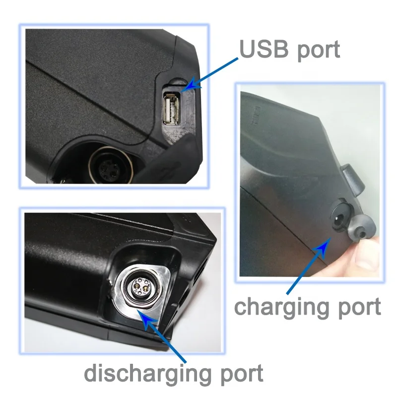 Литиево-йонна батерия Dorado type 52V/60V/72V за Ebike с USB порт