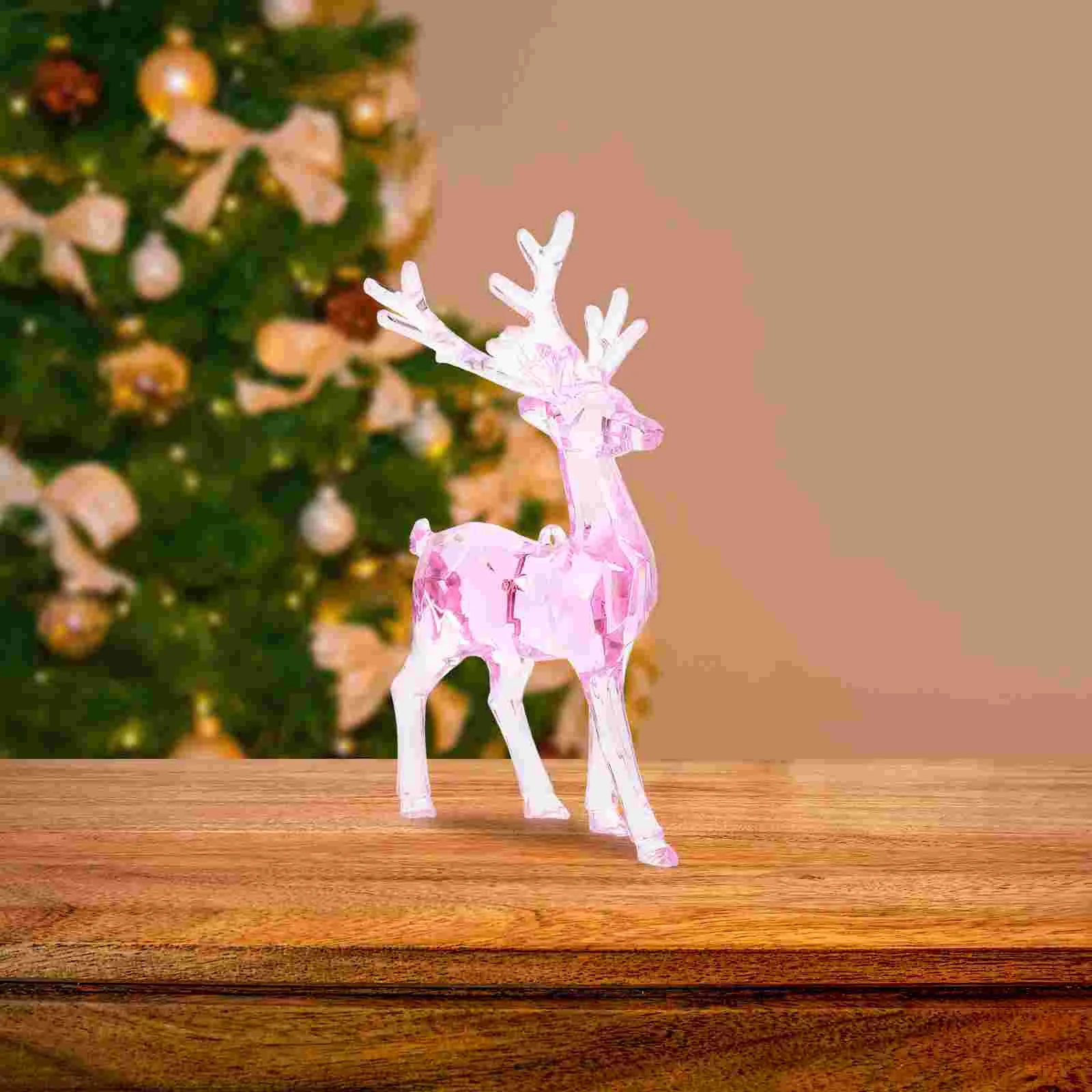 Коледни аксесоари Декор под формата на лосове Коледен окачен украшение за парти Акрилни занаяти