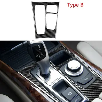 Рамката на таблото е с превключване на предавките от въглеродни влакна, тампон за BMW X5 X6 E70 E71 Tpye B