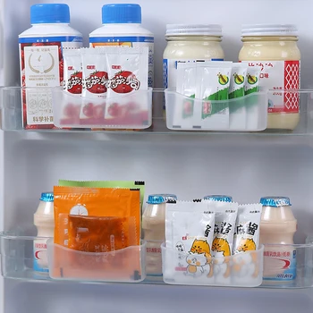 Вратата на хладилника, висящи кутии за съхранение на Кухненски хладилник сменяеми пакети за соса Контейнер за домашно органайзер подвижните малки кутии