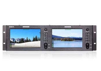 Двойна 7-инчов LCD монитор SWIT M-1073H с резолюция FHD в багажник