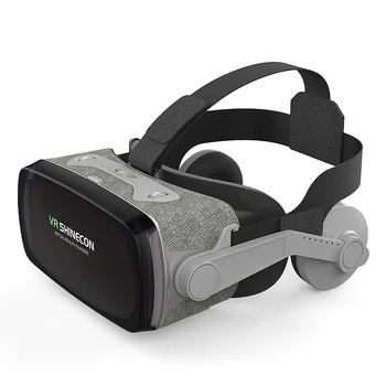 Очила за виртуална реалност Vr 3d С Регулируемо Фокусно Разстояние За видео игри, Очила за виртуална Реалност 3d смартфон За смартфон с диагонал 4,7-6 инча