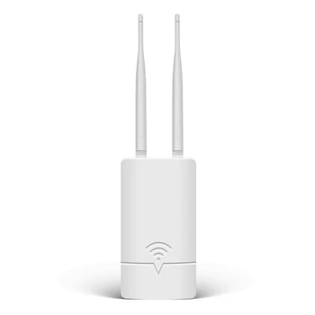 2,4 G Безжична Wifi AP Router 300 Mbps с антена 2X5dbi, Поддържащи Poe И източник на захранване dc За Външен монитор