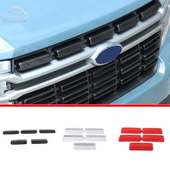 Подходящ За Ford Maverick 2022 Автомобилен Стайлинг Външни Аксесоари Покрива Предния Капак на Кутията Рамка ABS Модел От Въглеродни Влакна, Авто Етикети
