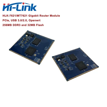 Безплатна доставка на 10 бр. Модул gigabit рутер MT7621A/HLK-7621 с PCIe 1000 Mbps
