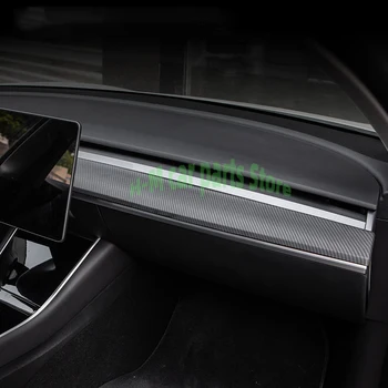 Таблото централно управление на превозно средство, за Tesla, модел 3 2017-2019 Централна конзола осъществяване на защита комплект