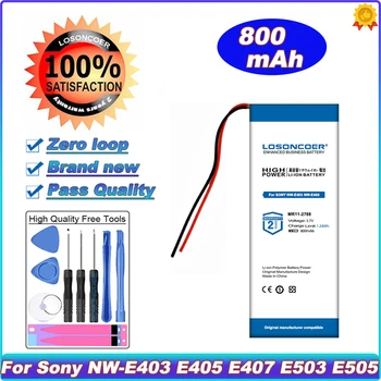 Батерия LOSONCOER 800 mah за Sony NW-E403, NW-E405, NW-E407, NW-E503, NW-E505, NW-E507 1-175-558-11, MR11-2788