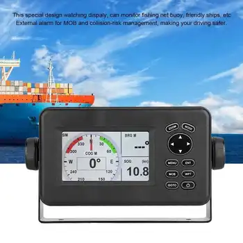 Matsutec HP-528A 4.3-инчов Цветен LCD плотер за изграждане на диаграми, Вградени Приемоответчик AIS клас B Разход на високо-чувствителен Морски GPS-навигатор