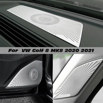 За Volkswagen VW Golf 8 MK8 2020 2021 на Кутията на Високоговорителя на Арматурното табло, Стикери, Декорация Аксесоари LHD Автомобилен стайлинг Аудио Високоговорител