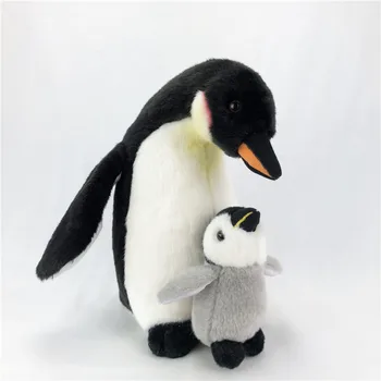 нова играчка е прекрасен плюшено пингвин около 28 см cartoony пингвин с детска мека кукла за подарък за рожден ден w1222