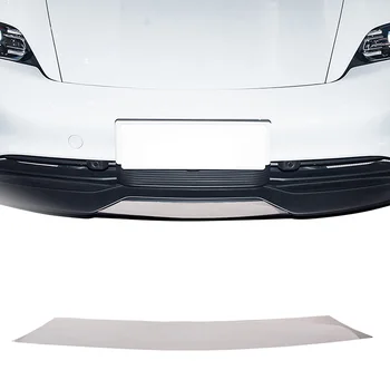 За 2019-2022 Porsche Taycan от неръждаема стомана с ярка светлина, защитно нашивка за предната лопати на автомобила, аксесоари за защита на външността на колата
