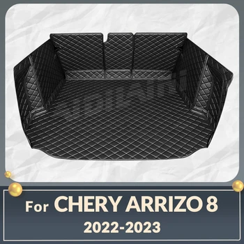 Автоматично подложка за багажника с пълно покритие за Chery Arrizo 8 2022 2023, тампон на багажника, аксесоари за защита на купето на товарен подложка