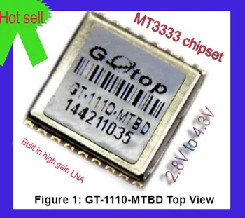JINYUSHI за GPS-модул Gotop 10,1*9,7 мм GT-1110-MTBD бързо позициониране звезди трайна и стабилна двойна GPS модул Beidou
