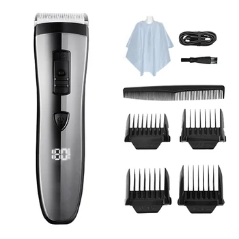 XIAOMI умна машина за подстригване на коса за фризьорски салон, мъжки тример за коса с led дисплей, машина за подстригване на коса за фризьорски салон, ниско ниво на шум
