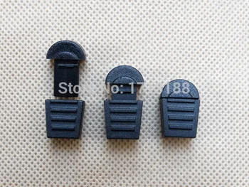 1000 бр./опаковане. 18*12 мм и са Подвижни, черни пластмасови краища на кабел с цип за аксесоари за спортни облекла Paracord