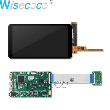 Wisecoco 5,5-инчов Инфинити IPS LCD екран за 1080P FHD I2C Мультисенсорная Панел MINI HDMI-съвместими Такса водача MIPI Raspbeery Pi