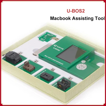 Ufix U-BOS2 За премахване на ПИН-кода на заключване на фърмуера EFI Lock Macbook 2008-2017 години на освобождаването с чипове ROM M1 или T2 Средства за ремонт на BIOS