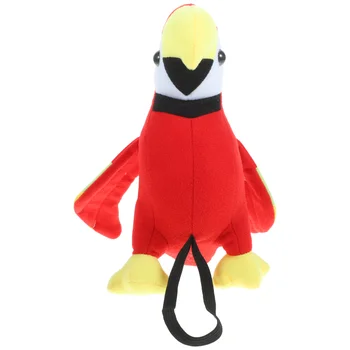 Пиратски папагал Птица на рамото Реалистично украса Изкуствен украшение Мека модел украса плюшени играчки на децата