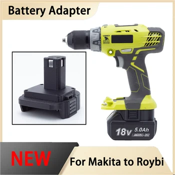 За литиево-никелови инструменти Roybi 18, Съвместими с за Makita 18v, акумулаторна Литиево-йонна батерия, Адаптер Преобразувател -3D Печат (без батерия)