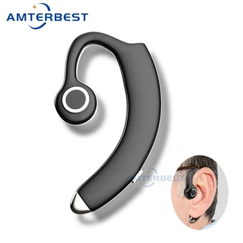 Безжични Bluetooth слушалки AMTERBEST Bone, спортни стерео слушалки със защита от изпотяване, слушалките с шумопотискане за телефони