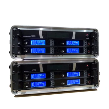 AS-9K 2-канален 100-метров динамичен безжичен uhf микрофон professionnel karoake