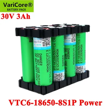 VariCore 30V 18650 VTC6 3000mAh батерия 20 ампера 29,6 V 8S1P за Отвертка Електрическа ръчна бормашина на батерии заваряване на батерията