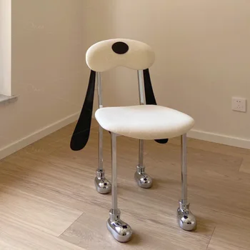 Домашен маса за хранене, стол за кучета в стил Ins, скандинавски минималистичен дизайн креативен детски стол, стол за почивка в хола 2023