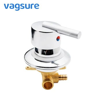 Vagsure 1 Начин на издаване на зъба на винт с резба / интубационный кран от студена и топла месинг Смесител за душ Отклонитель пара в банята кабината