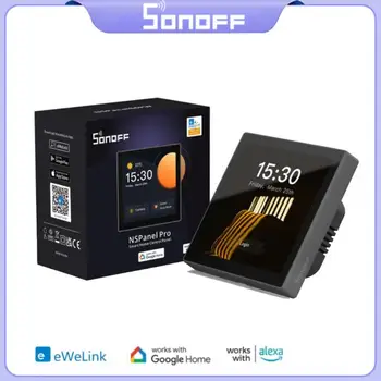 SONOFF NSPanel Pro, контролен панел умен дом, HMI TFT, 3,95 