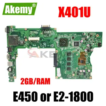 Дънна платка X401U е подходящ за дънната платка на лаптоп ASUS X401U-X501U с E450 или E2-1800 2 GB/ram Интегриран тест