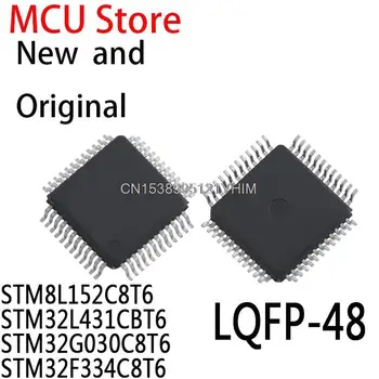 100 бр. Нов и оригинален STM8L STM32F LQFP-48 на Чип за микроконтролера IC STM8L152C8T6 STM32L431CBT6 STM32G030C8T6 STM32F334C8T6