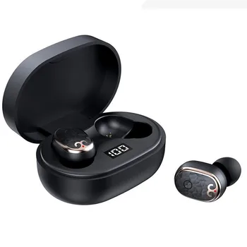 Bluetooth Слушалка S17 Безжични Слушалки 5,0 TWS Слушалки Двойни Слушалки за Игри Дълбок Бас Звук Led Дисплей за Мобилни телефони