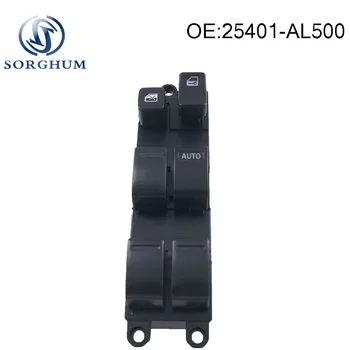 Sorghum 25401-AL500 Главен Прекъсвач Стеклоподъемника От страна на Дясното водача За Nissan INFINITI Stagea 2002-2007 25401 AL500
