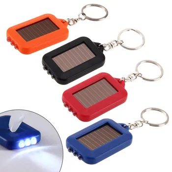 Слънчев led ключодържател-фенерче със слънчева зареждане, аварийно осветление, мини-фенерче, малко фенерче, джобни фенерчета за ключове