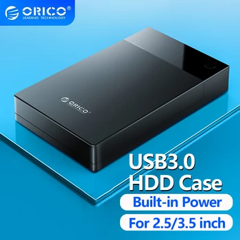 ORICO 2,5/3,5-Инчов Твърд диск SSD SATA към USB 3.0 Корпуса на твърдия диск на твърдия диск на 3.0 Докинг станция за твърд диск 2,5/3,5 