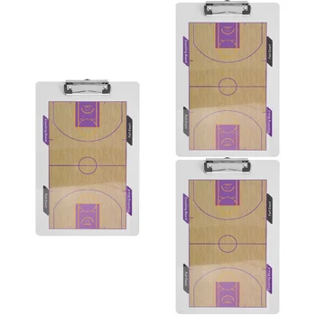 3 комплект баскетболен буфера за обмен двустранен баскетболно стратегическа дъска