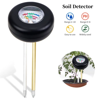 Измерване на влажност на почвата PH Тест на плодородието 3 в 1 Инструмент за засаждане на цветя Монитор Сензор за влажност, киселинност, Тестер инструменти