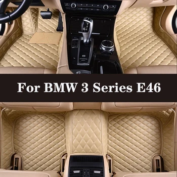 Напълно съраунд кожена авто мат поръчка за BMW серия 3 E46 2001-2004 (модел година), резервни части за купето на автомобила