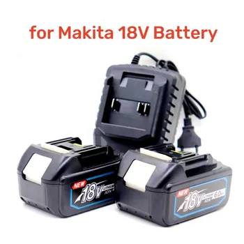 2023 Нов актуализиран батерия за електроинструменти Makita 18 6000 mah BL1860 BL1850 BL1840 BL1830, разменени литиева батерия