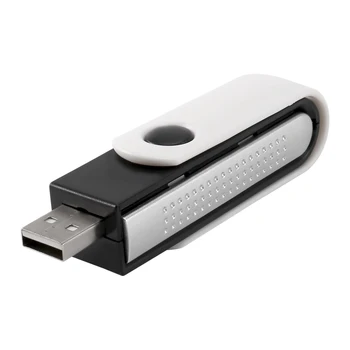 USB йонна кислороден бар освежители за въздух пречистване на въздуха йонизатор за лаптоп черен + бял