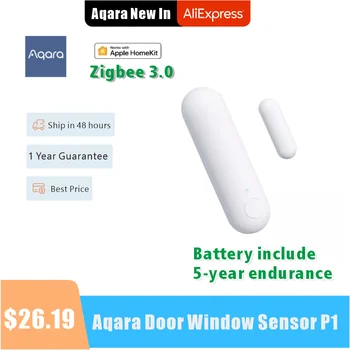 2023 най-Новият Рамката на Прозорец Сензор Aqara P1 Zigbee 3.0 С Дистанционно Гледане на Интелектуална Комуникациите на Устройството в един умен дом Работят С приложение Homekit